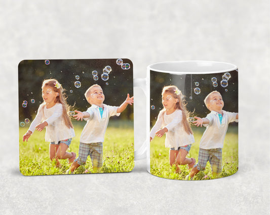 Photo Mug and Coaster Set PureEssenceGreetings