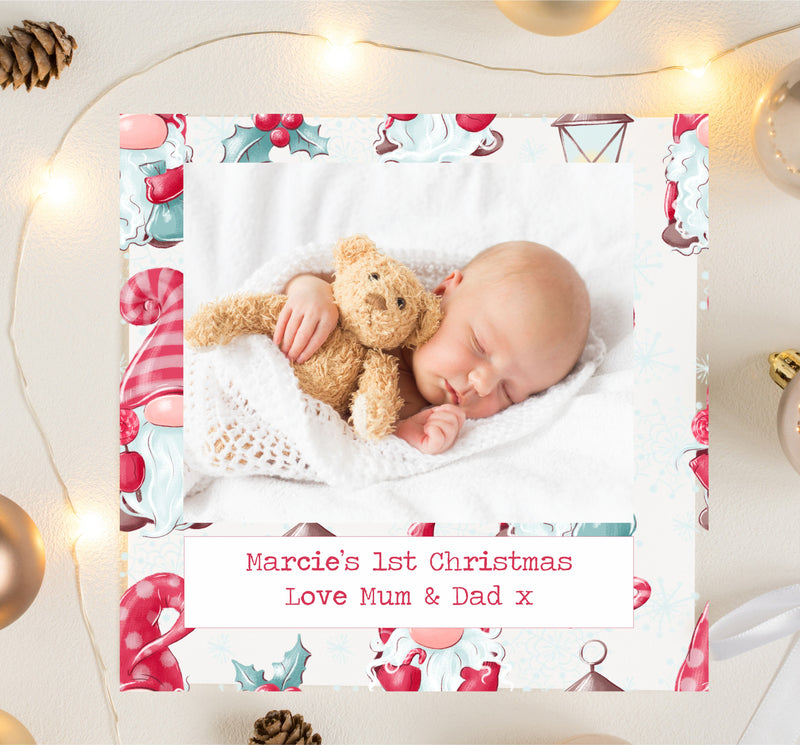 My 1st Christmas Photo Card | Own Text PureEssenceGreetings