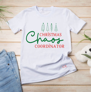Christmas Coordinator Personalised T-Shirt PureEssenceGreetings
