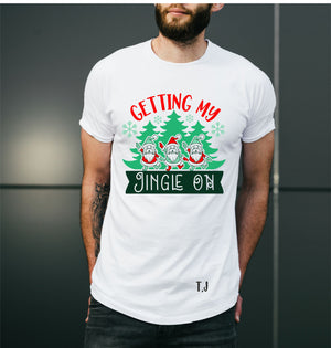 Get Your Jingle Fun Personalised Christmas T-Shirt PureEssenceGreetings