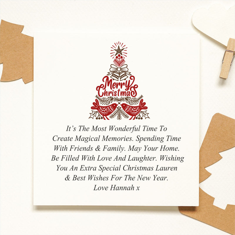Christmas Personalised Card | Magical Moments PureEssenceGreetings